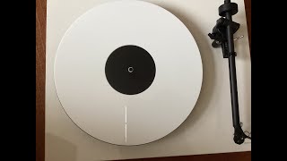 Rega acrylic platter mat upgrade for P1 and P3 turntable [upl. by Thia]