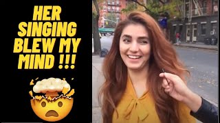 Momina Mustehsan singing Afreen without any Music [upl. by Akienaj]