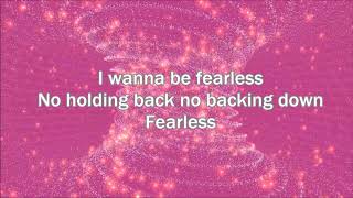 Jasmine Murray Fearless Lyric Video [upl. by Siriso567]