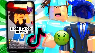 Reacting To CURSED MM2 TikToks [upl. by Arlene]