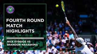 Brandon Nakashima vs Nick Kyrgios  Match Highlights  Wimbledon 2022 [upl. by Zerk540]