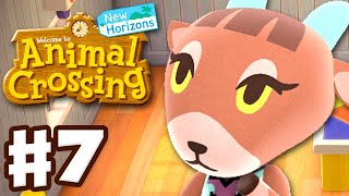 Crafting with Pashmina Loan Repaid  Animal Crossing New Horizons  Gameplay Walkthrough Part 7 [upl. by Karisa]