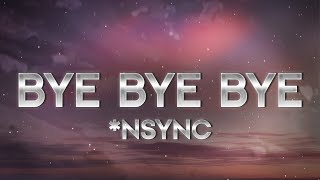 NSYNC  Bye Bye Bye Lyrics Deadpool 3 Soundtrack [upl. by Kirimia488]