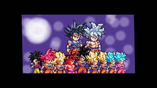 Pack de Sprites Goku Todas As transformações [upl. by Toomin]