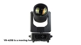 Moving head beam 420W YELLOW RIVER [upl. by Ttej]