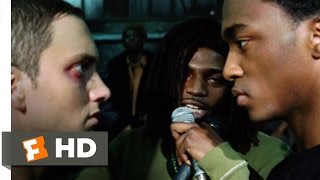 8 Mile 2002  Rabbit Battles Papa Doc Scene 1010  Movieclips [upl. by Ajnot]