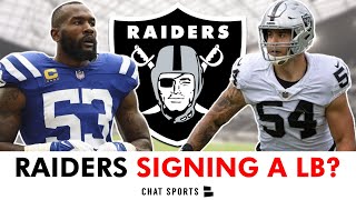 Las Vegas Raiders Signing A NFL Free Agent LB Raiders Rumors Via Sports Illustrated [upl. by Sheena]