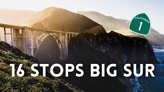 Big Sur  Top 16 Things To Do 4K [upl. by Enitnatsnoc]