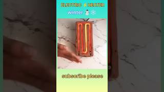 🤯 Electric heater ☃️🔥💥💯💯 educationalexperiments learning facts neetरोचकfacts [upl. by Uba509]