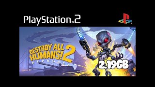 Destroy All Humans 2  PS2  Rip [upl. by Otit864]