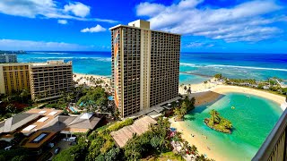 Walking Tour of the HILTON HAWAIIAN VILLAGE RESORT Honolulu Hawaii hiltonhawaiianvillage waikiki [upl. by Nereus]