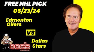 NHL Pick  Edmonton Oilers vs Dallas Stars Prediction 5232024 Best Bets Odds amp Betting Tips [upl. by Charbonnier]