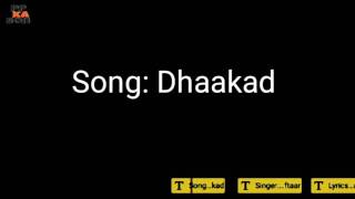 Dhaakad lyrics from dangal movie [upl. by Ahsinotna]