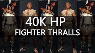 Conan Exiles  BEST Fighter Thrall new anniversary patch 2019 [upl. by Kashden]