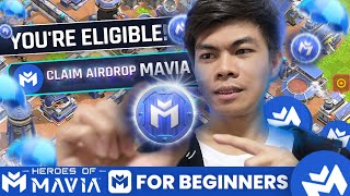 Kumita ng ₱800 to ₱2000 A Day  Mavia Play To Earn Airdrop for Beginners [upl. by Dazhehs]