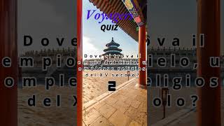 Il Tempio del Cielo viaggiare voyagers voyagersquiz quiz viaggiare bejing [upl. by Ortrude]