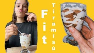 Fit Tiramisù  Ricetta velocissima [upl. by Quartana]