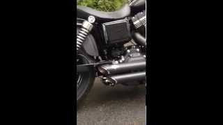 2015 Street Bob w Vance amp Hines Shortshots [upl. by Sophey640]