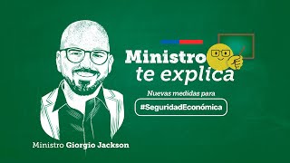 Ministro Jackson explica nuevas medidas de Seguridad Económica [upl. by Thorny]