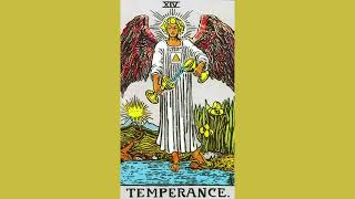 14 Temperance Tarot Card Balance Divine Timing and Harmony ❤️ [upl. by Gotthelf]