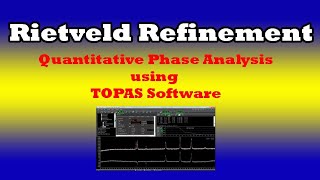 Quantitative Phase Analysis by Rietveld Refinement Method using TOPAS Software [upl. by Moser973]