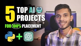 Top 5 Artificial Intelligence Project Ideas 2023  Best AI Projects Ideas For 100 Placement [upl. by Valery]