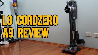 LG CordZero A9 Ultimate Review An Underrated Stick Vacuum Option [upl. by Mallissa]