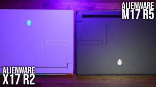 Alienware X17 R2 vs Alienware M17 R5 [upl. by Ike]