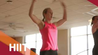 HIIT  High Intensity Interval Training  Group Exercise Class [upl. by Yrrol]