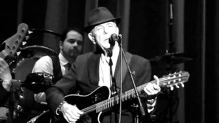 LEONARD COHEN  The Gypsys Wife Hannover 27092010 TUIArena [upl. by Otreblon]