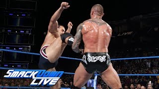 Randy Orton vs Rusev SmackDown LIVE Sept 19 2017 [upl. by Gav517]