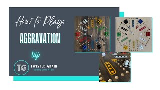 How to Play Aggravation  The Rules of Aggravation [upl. by Nezah]