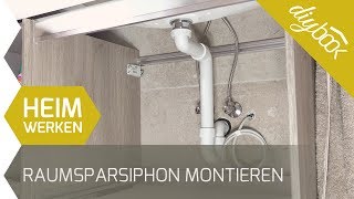 Raumsparsiphon montieren [upl. by Cobbie]