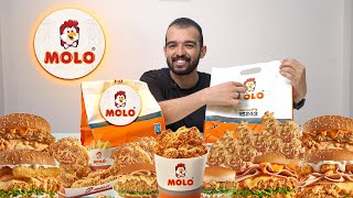 تجربتي لمطعم مولو بروست 🐔 MOLO Broast  فرايد تشيكن🍗 Fried chicken [upl. by Nylessoj609]