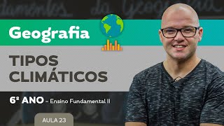 Tipos Climáticos – Geografia – 6º ano – Ensino Fundamental [upl. by Aimerej]