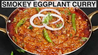 Easy amp Quick Baingan Bharta Recipe  Roasted Eggplant  Baingan Bharta [upl. by Ymor]