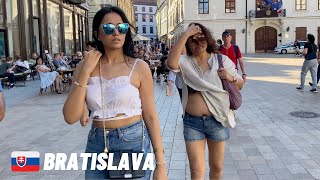 🇸🇰 Bratislava 2024 SLOVAKIA  Old Town Walking Tour4k UHD 60fps [upl. by Norraa]