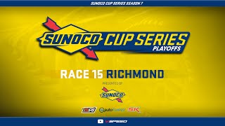 Sunoco Cup Series Season 7 PLAYOFFS  Race 15  RICHMOND [upl. by Rosenwald834]