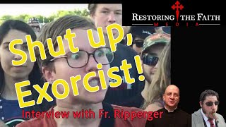 Interview with Fr Ripperger on when exorcists should speak and more [upl. by Atidnan]