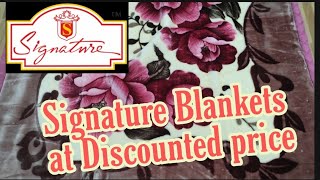 2022 Top Quality Signature Mink Blanket Jaipur Discounted Price  SHREE ELLORA TEXTILES [upl. by Yrnehnhoj354]