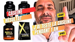 Jai testé la caséine pendant 1 an préparation musculaire 💪 [upl. by Ivory]