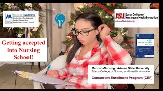 Accepted into Nursing School 2024  MaricopaNursing  CEP  ASU  HESI Tips [upl. by Trueblood]