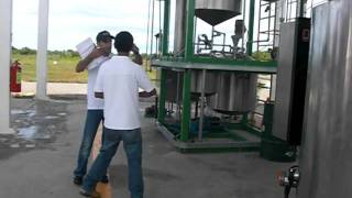 Green Fuels FuelMatic Biodiesel Processor Chiapas Mexico [upl. by Alamat93]