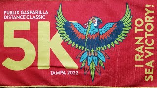 Gasparilla 5k  Tampa Florida  2022 [upl. by Dowell319]