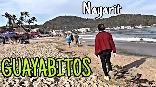 RINCÓN DE GUAYABITOS  NAYARIT  ASÍ ESTÁ LA PLAYA [upl. by Enelcaj]