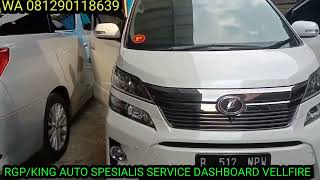 RETRIMSERVICE DASHBOARD VELLFIRE amp ALPHARDrgpservicedashboardmobilservicedashboardmobil [upl. by Ynnaf]