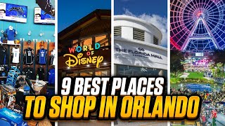 Orlando Florida Shopping A Guide to Orlandos 9 Best Malls Outlets amp Boutiques  Orlando Shopping [upl. by Aracahs556]