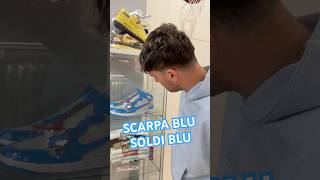 Scarpa blu soldi blu ve lo ricordate😂😂 sneakers jordan1offwhite jordan4 [upl. by Phillida]