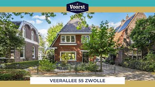 Jaren dertig woning Veerallee 55 Zwolle [upl. by Yrruc]