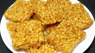 కరకరలాడే బూందీ మిఠాయి  Sweet Boondi Chikki Recipe  Indian Sweets [upl. by Dene]